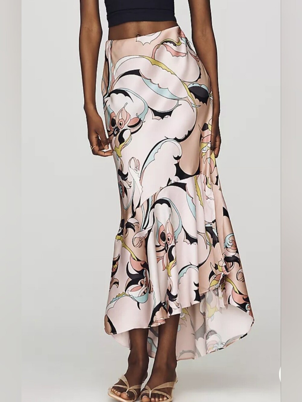 Anthropologie Maeve Midi Skirt